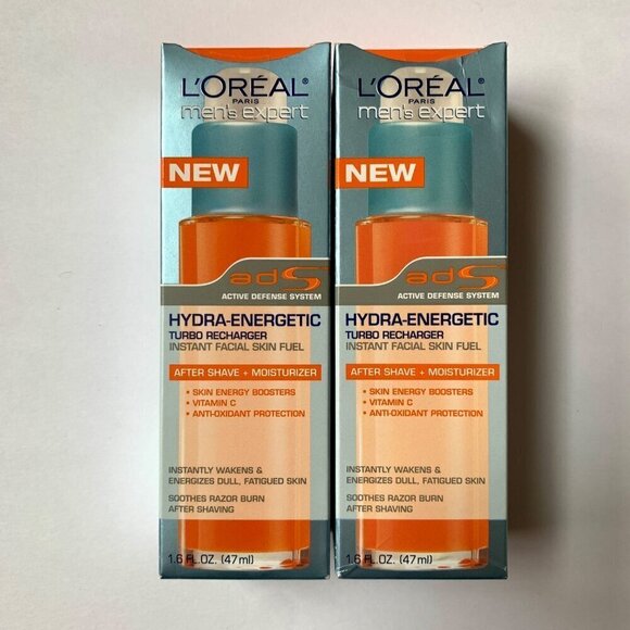 L'Oreal Men's Expert Hydra-Energetic After Shave + Moisturizer NEW - Picture 1 of 5